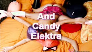 Twat Hungry Coeds Candy Elektra And Victoria Von Helkine Do Bombshell Sixty Nine