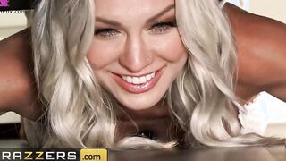 Brazzers - Kenzie Taylor's Boyfriend Indulges Into Some Anal Sex Before Helping Her Got Unstuck