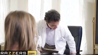 Brazzers - Doctor Uses New Oral Exam For Slutty Barely Legal Year Older Ashley Lane