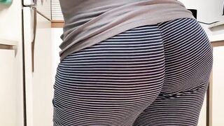 Cougar Fat Ass Kitchen Wedgie