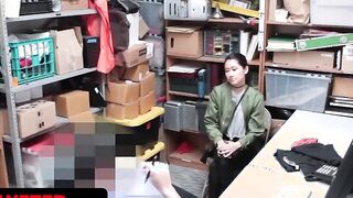 Shoplyfter - Slim Mischievous Chinese Jade Noir Caught Stealing And