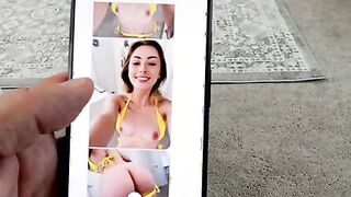 Ruby Redbottom Is Dig Her Sexy Cunt With Mouth Summer Bod. Using Her Cell Phone, She Begins Snapping Selfies Of How Beautiful