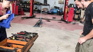 Getting Kinky Inside The Garage - Luna Green & Markus Green Two