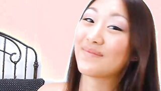 Cute Asian Evelyn Lin Getting Banged! Real Irresistible