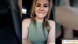 Blonde In The Car And Striptango Chat