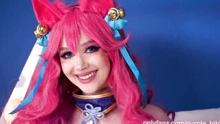 Ahri Spirit Blossom Enjoyshotdick In By Purple Bitch