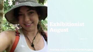 #Exhibitionistaugust With Erin