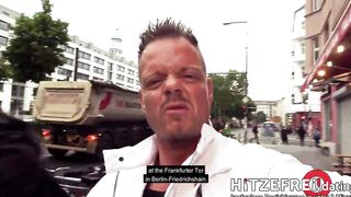 Hitzefrei.dating ► Street-Screwed ◄ With German Dark Hair Lullu Gun