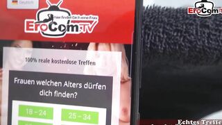 German Long Melons Blonde Amateur Cougar Point Of View Fucked Cum Into Mouth