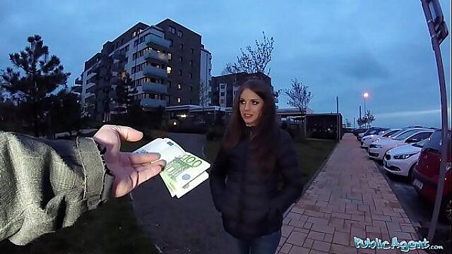 Russian Cutie Sucks And Fucks Big Dick In Public Pov