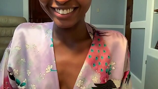 Sensual Ebony Asmr Jerk Off Instruction