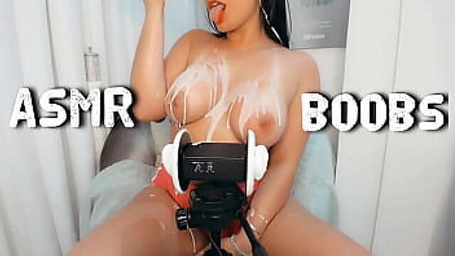 Intense Asmr With Big Boobs Teasing And Moaning