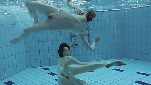 Sensual Sapphic Session: Anna Netrebko & Lada Poleshuk Go Underwater