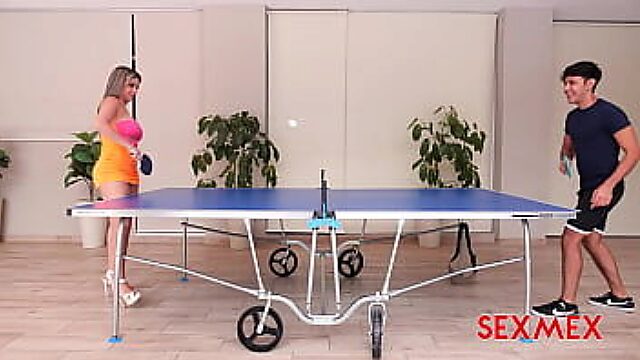 Ping Pong Playtime With Naughty Malena Doll - Sexmex Fun