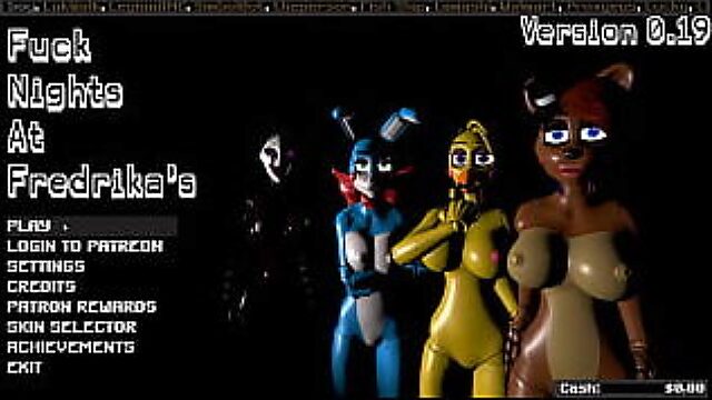 Naughty Nights With Fredrika: Fnaf Hentai Game Fuck Feast Ep.1 - Femdom Handjob Bdsm