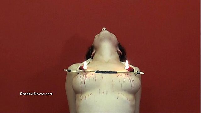 Amateur Domme Punishes With Hot Wax And Submission Training