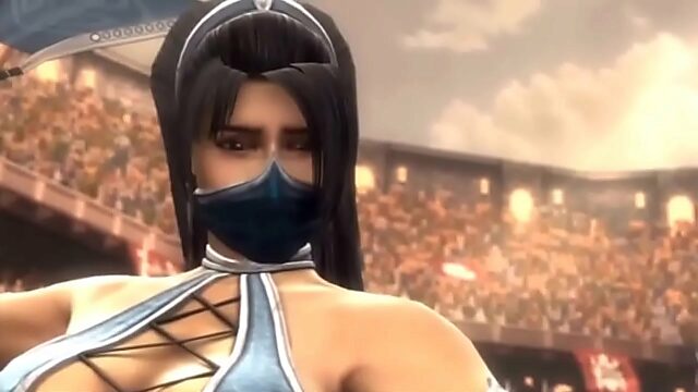 Sensual Kitana And Shao Kahn Engage In Erotic Hentai Cumshot Action