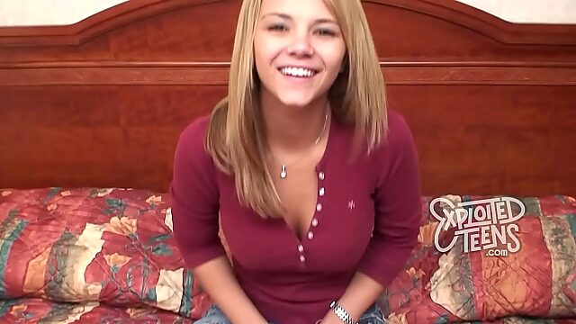 Ashlynn Brooke's First Porn Shoot: Busty Pov Facial Casting