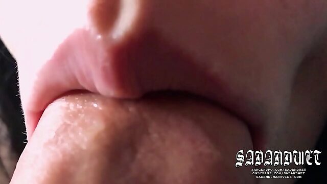 Intense Oral Pleasure: Extreme Close Up, Loud Asmr And A Huge Facial