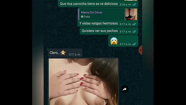 Chatting With My Friend's Mom Turns Into Hot Latina Homemade Sex