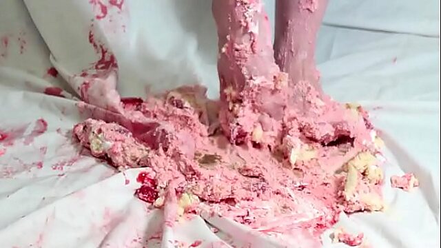 Strawberry Cake Crush: A Sensual Journey Into Fetish Delight