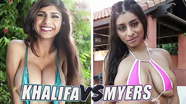 Arab And Latina Babes Mia Khalifa And Violet Myers Battle For Supremacy In Hot Compilation Creampie Scene With Big Ass And Big Tits