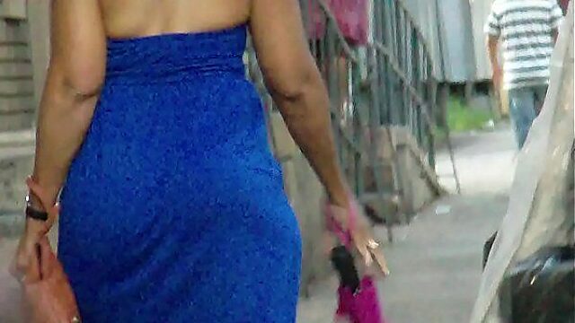 Big Booty Jamaican Milf Candid In Nyc's Amateur Scene