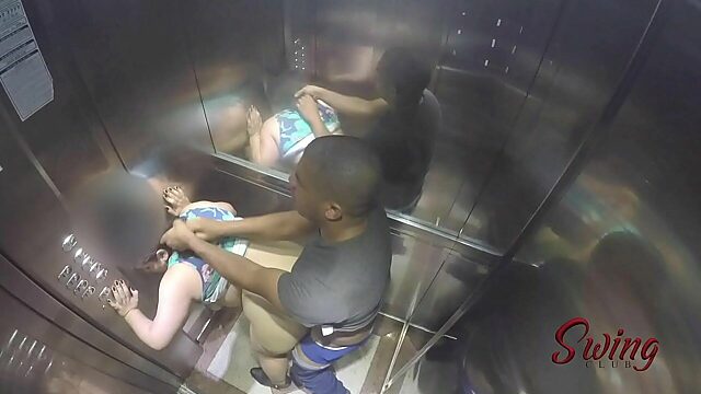 Anal Bbw Sorayyaa And Leo Ogro Caught Fucking In Elevator