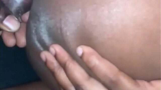 Jamaican Ebony Takes Anal Like A Pro