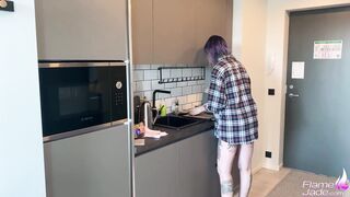 Young Housewife Loves Morning Sex - Cum In My Coffee