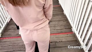 I Barely Had Time To Swallow Hot Cum! Risky Public Sex On Ferris Wheel - Creamysofy