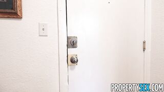 Propertysex Blonde Babe Convinces Building Manager To Rent Apartment To Her