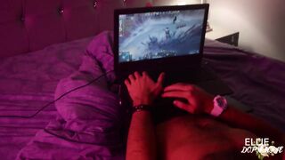 Cute Hot Teen Or Video Games? - Huge Creampie Inside Ellie Dopamine