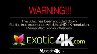 Exotic4K - Toned Teen Stacy Jay With Massive Titties Oils Up And Strips