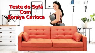 Joao O Safado In The Soraya Carioca Sofa Test Measuring The Size Of The Cock And Will He Fuck