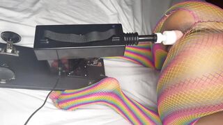 Black Girl Shows Off Her Pride With Her Fucking Machine