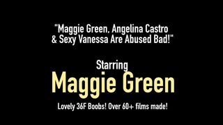 Maggie Green Angelina Castro & Sexy Vanessa Are  Bad