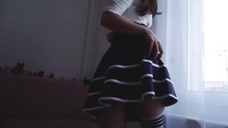 Schoolgirl Rp - Live Hentai Dildo Play