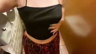 Hot Girl Public Restroom - Follow On Onlyfans