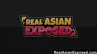 Realasianexposed - Big Boobed Asian Plowed Hard