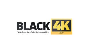 Black4K. Blonde Masturbates But The Black Spouse Replaces