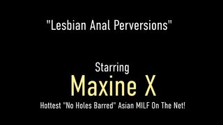 Butt Banging Lesbians Maxine X And Janessa Jordan Do Anal