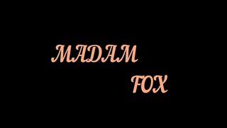 Sexy Fox Masturbates. Madamfox Solo