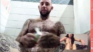 Prison Sex… This Is How U Fuck Your Friends When They Locked Up Behind Bars… Big Cumshot, Must See