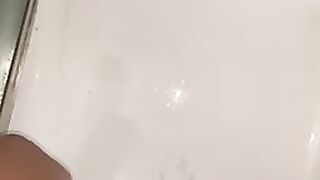 Slow Mo Peeing In Shower