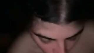 Young Brunette Throat Fucks Herself Real Sloppy For A Huge Throatpie (Fans Only For Full Vid)