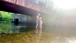 Stud Rough Fucks 18 Yr Old Lain Love On The River