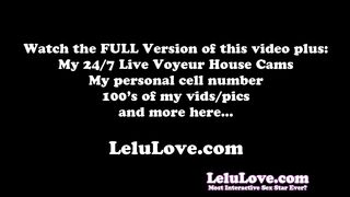 You Can't Last Long Enough So She Finishes Off With A Vibrator Premature Ejaculation - Lelu Love