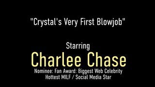 Charlee Chase And Crystal Orchid Give You A Double Blowjob