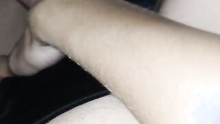 Taking Hubby's Thick Big Black Sexy Sleeve! My Pussy Feels So Amazing Fucking It